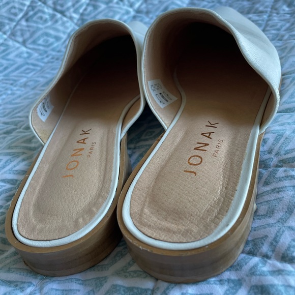 White Leather Mule - Picture 4 of 4